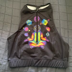 Electro Threads Festival Sports Bra Top